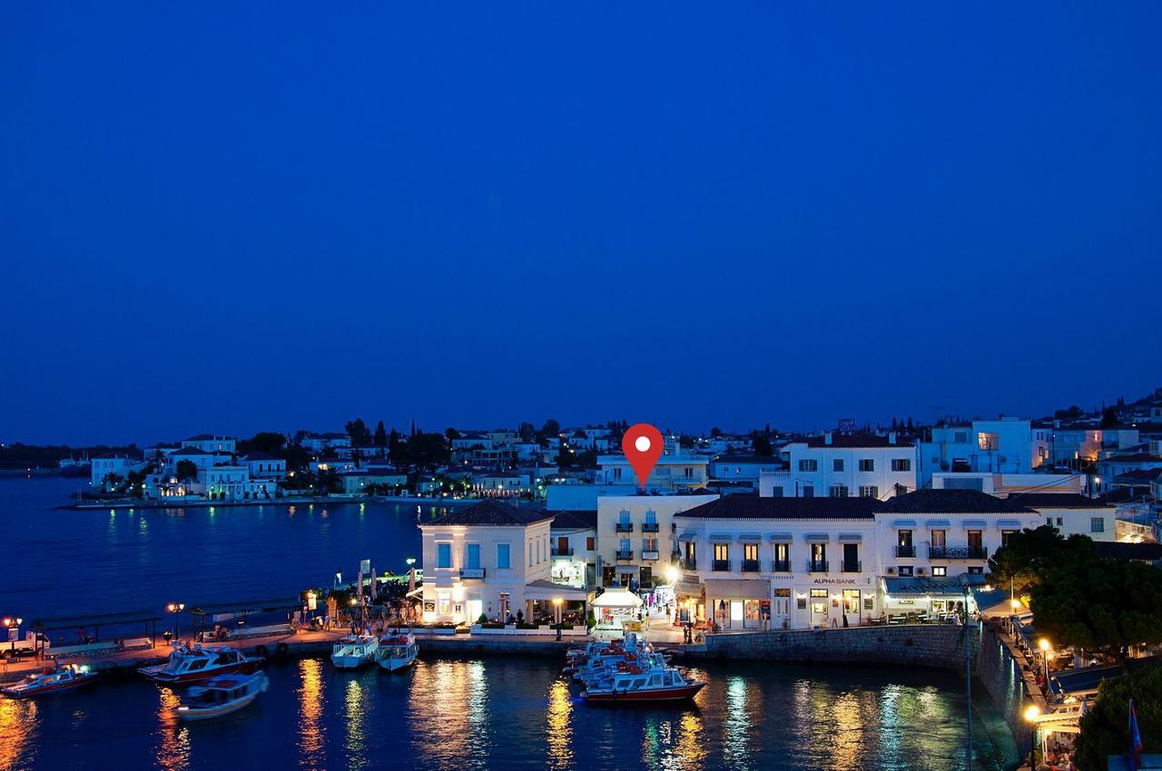 Alexandris Hotel Spétses Eksteriør billede